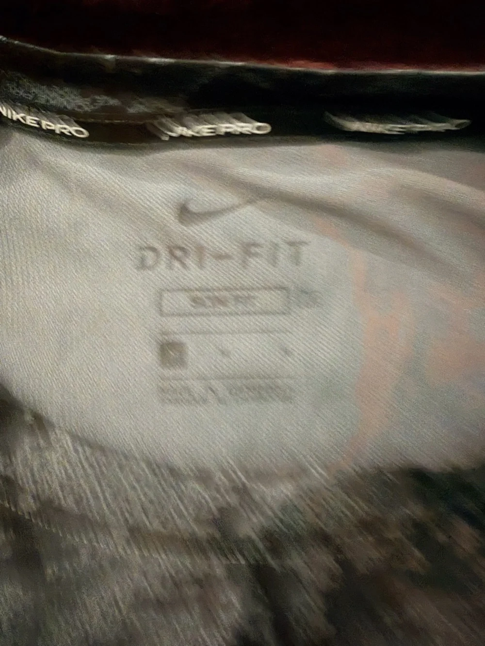 Nike Black and Gray Short Sleeve Dri-FIT Training Tee